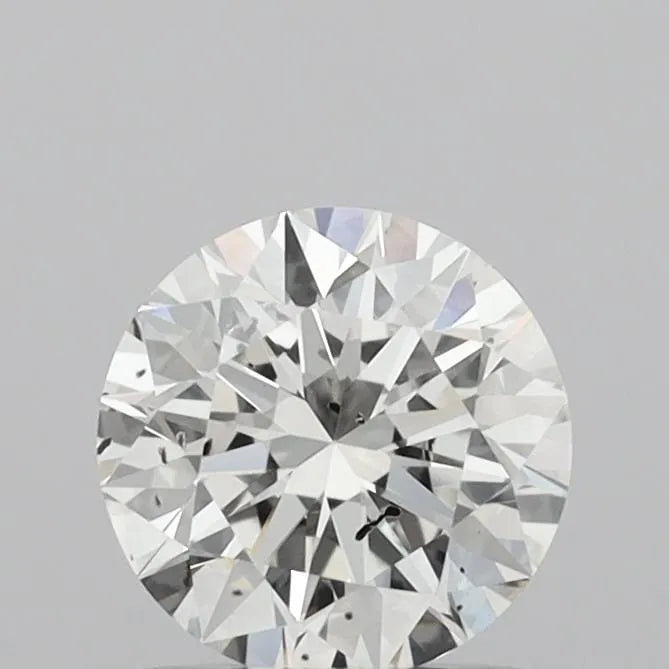 0.90ct Round Natural Diamond (Colour H, Clarity SI2, Cut EX, IGI Certified)