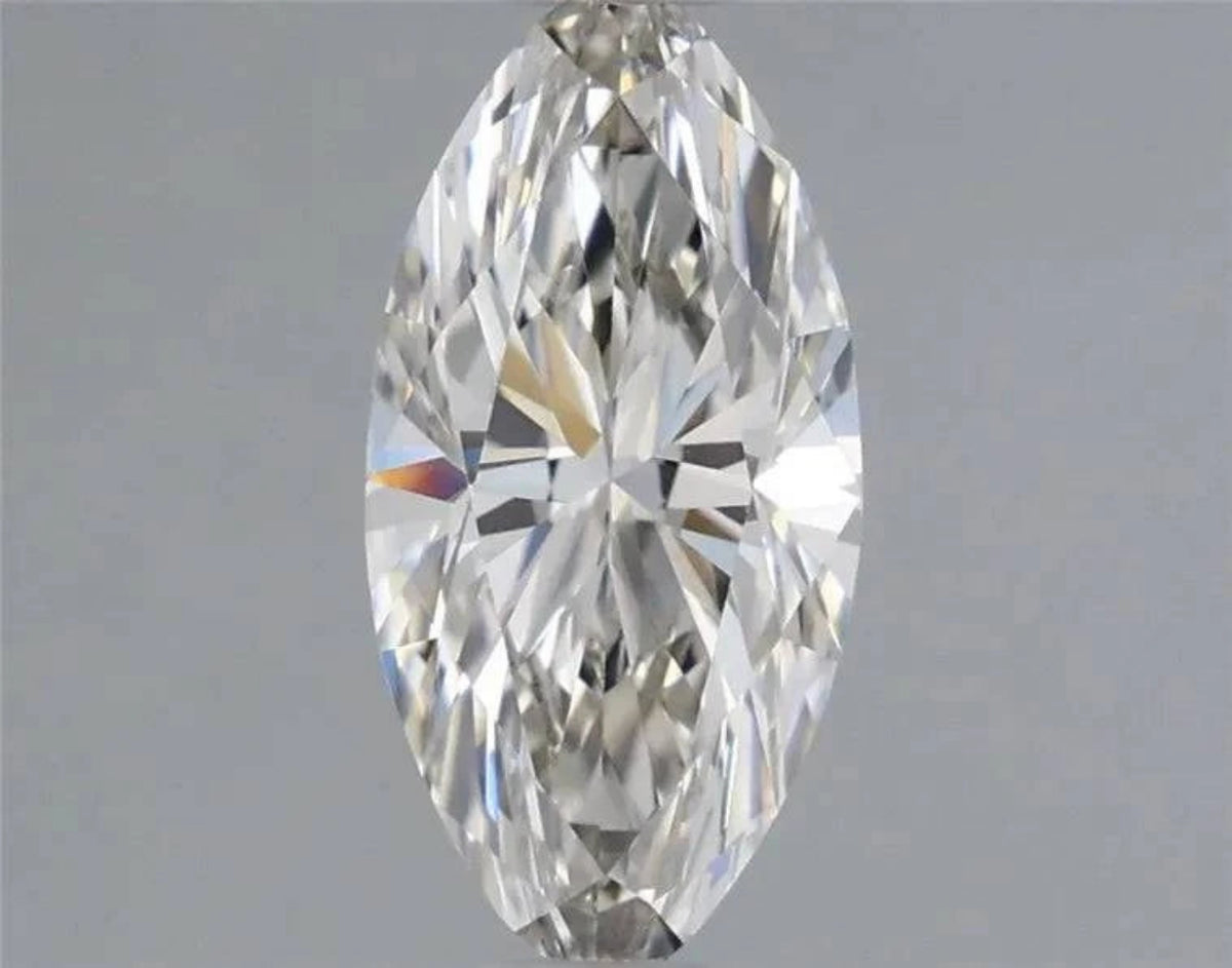 Hochwertiger 0,70ct IGI Marquise Diamant, I/VVS2, Labordiamant mit Zertifikat, CVD, HPHT von gems4u.eu