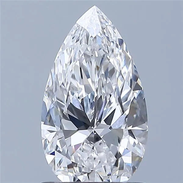 1.00ct Pear Lab Grown Diamond (Colour D, Clarity VVS2, IGI Certified)