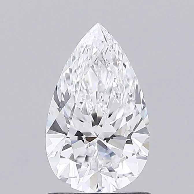 1.01ct Pear Lab Grown Diamond (Colour D, Clarity VS1, IGI Certified)