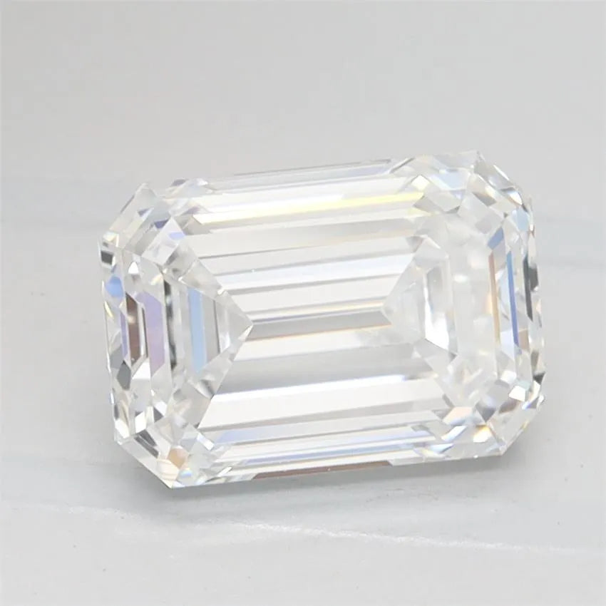 1.45ct Emerald Lab Grown Diamond (Colour D, Clarity IF, IGI Certified)