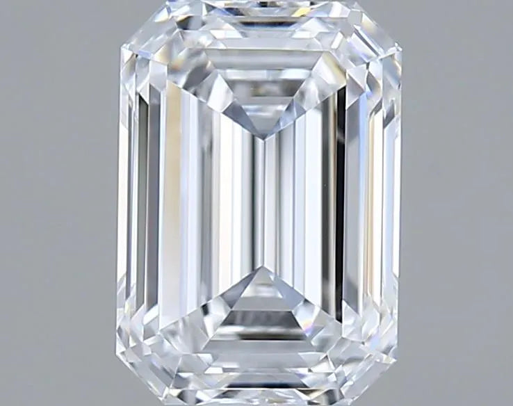1.47ct Emerald Lab Grown Diamond (Colour D, Clarity FL, IGI Certified)