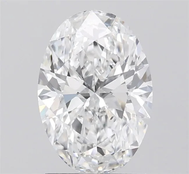 1.58ct Oval Lab Grown Diamond (Colour E, Clarity VS1, IGI Certified)