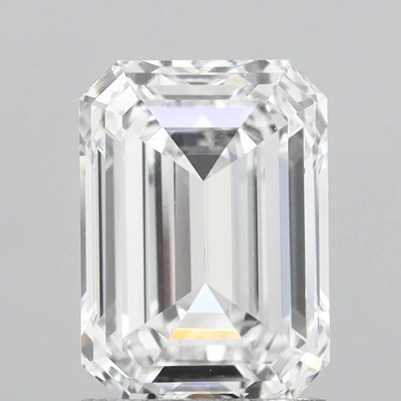 1.84ct Emerald Lab Grown Diamond (Colour E, Clarity VVS2, IGI Certified)