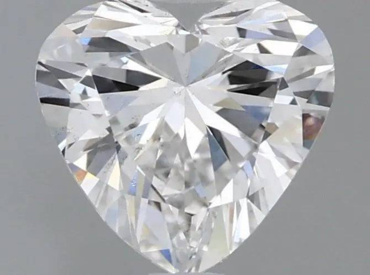 1,00ct IGI Herz Diamant, E/ VS2, Labordiamant, Lab Grown, Zertifikat, CVD, HPHT - gems4u.eu