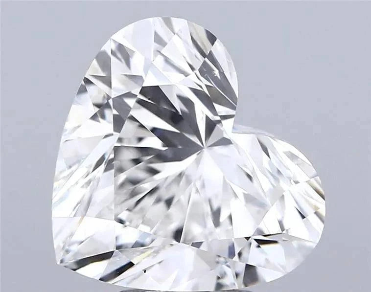 5,00ct IGI Herz Diamant, E/ VS1, Labordiamant, Lab Grown, Zertifikat, CVD, HPHT - gems4u.eu