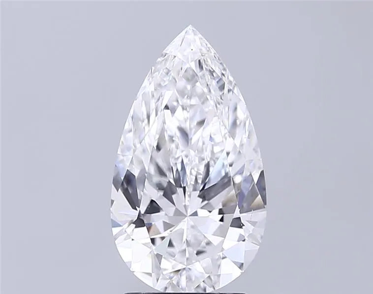 3,00ct IGI Tropfen Diamant, E/ VS2, Labordiamant, Lab Grown, Zertifikat, CVD, HPHT