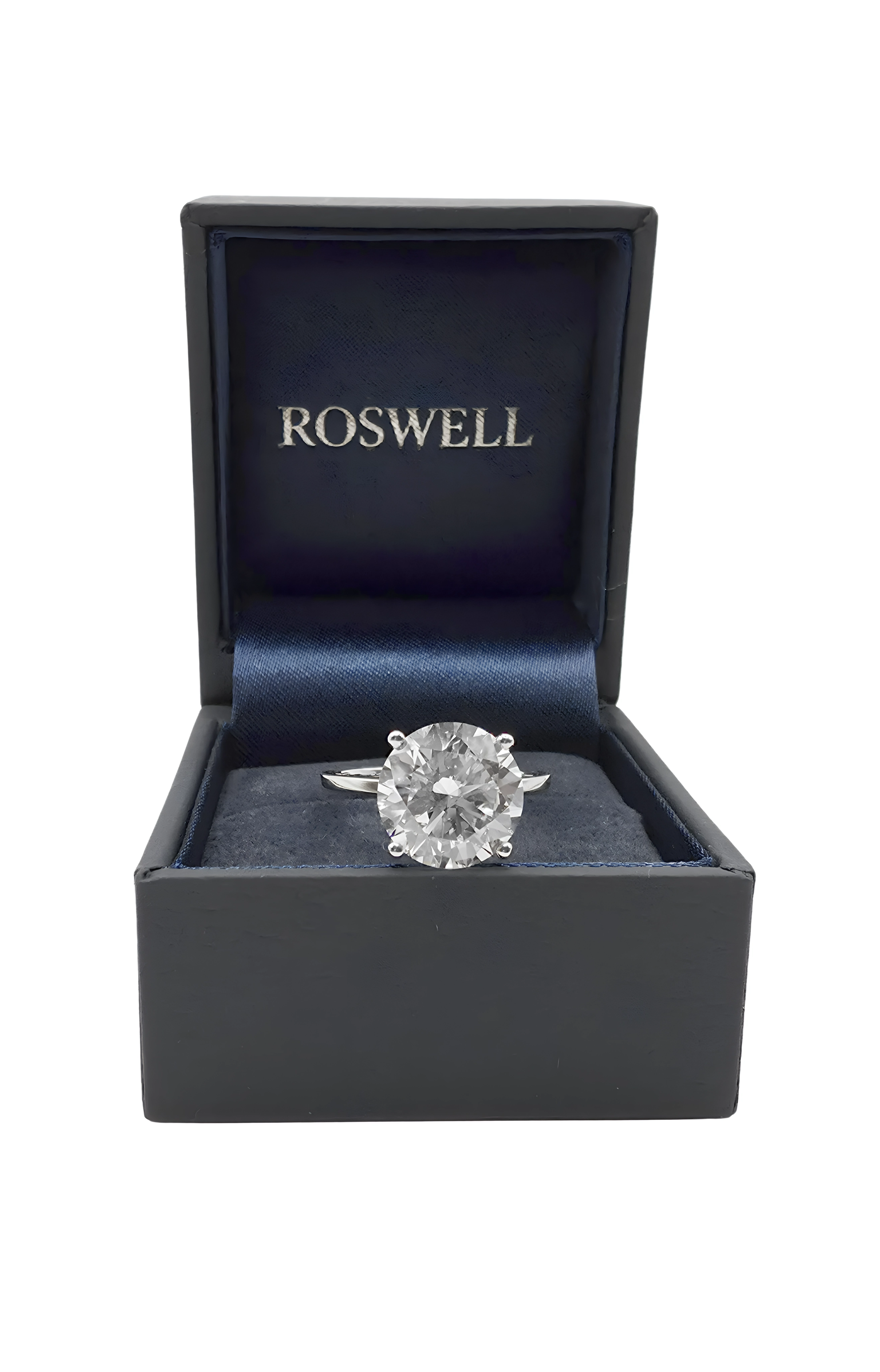 ROSWELL Solitärring 5ct Diamant Lab Grown E/VVS2 IGI Weißgold 14K 585
