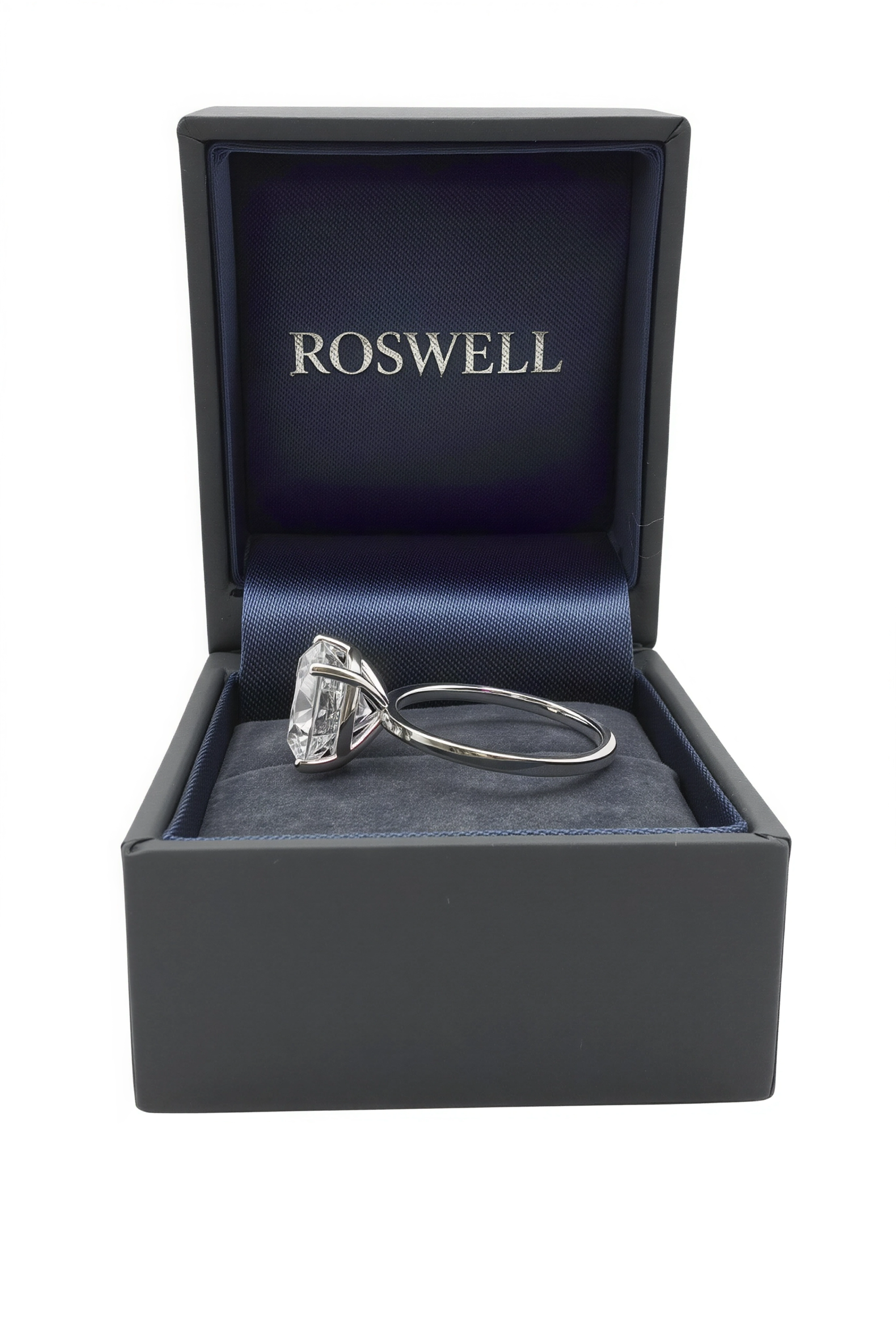 ROSWELL Solitärring 5ct Diamant Lab Grown E/VVS2 IGI Weißgold 14K 585