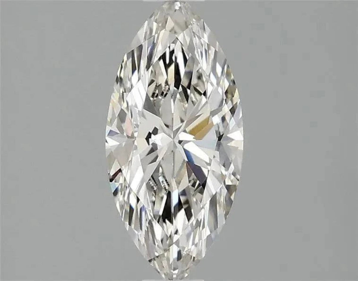 0,98ct IGI Marquise Diamant, H/ VVS2, Labordiamant, Lab Grown, Zertifikat, CVD, HPHT - gems4u.eu