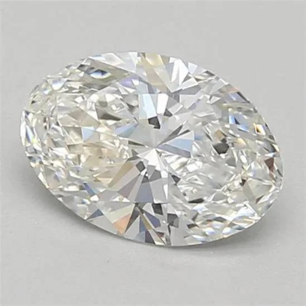 0,71ct IGI Oval Diamant, E/ IF, Labordiamant, Lab Grown, Zertifikat, CVD, HPHT - gems4u.eu