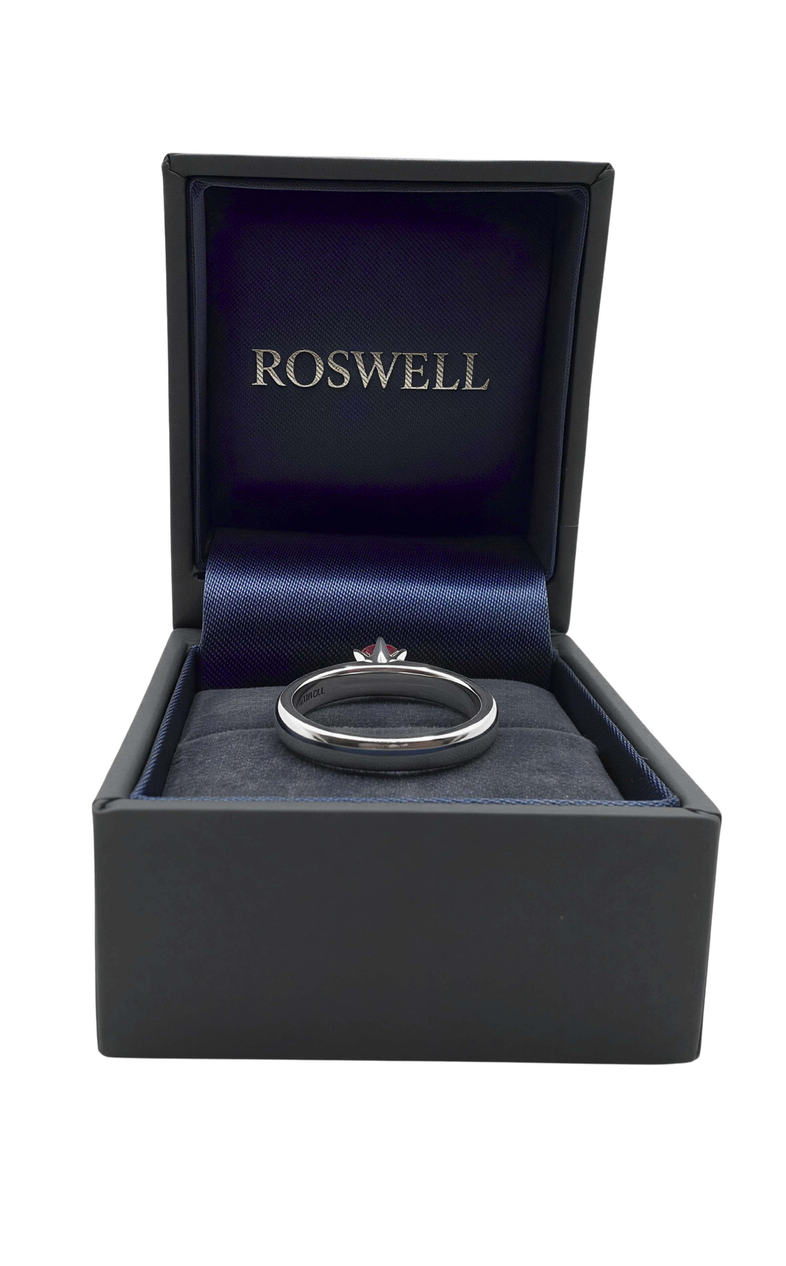ROSWELL Solitärring 0,50ct Pinker Fancy Diamant Lab Grown IGI Continuum™ Silber