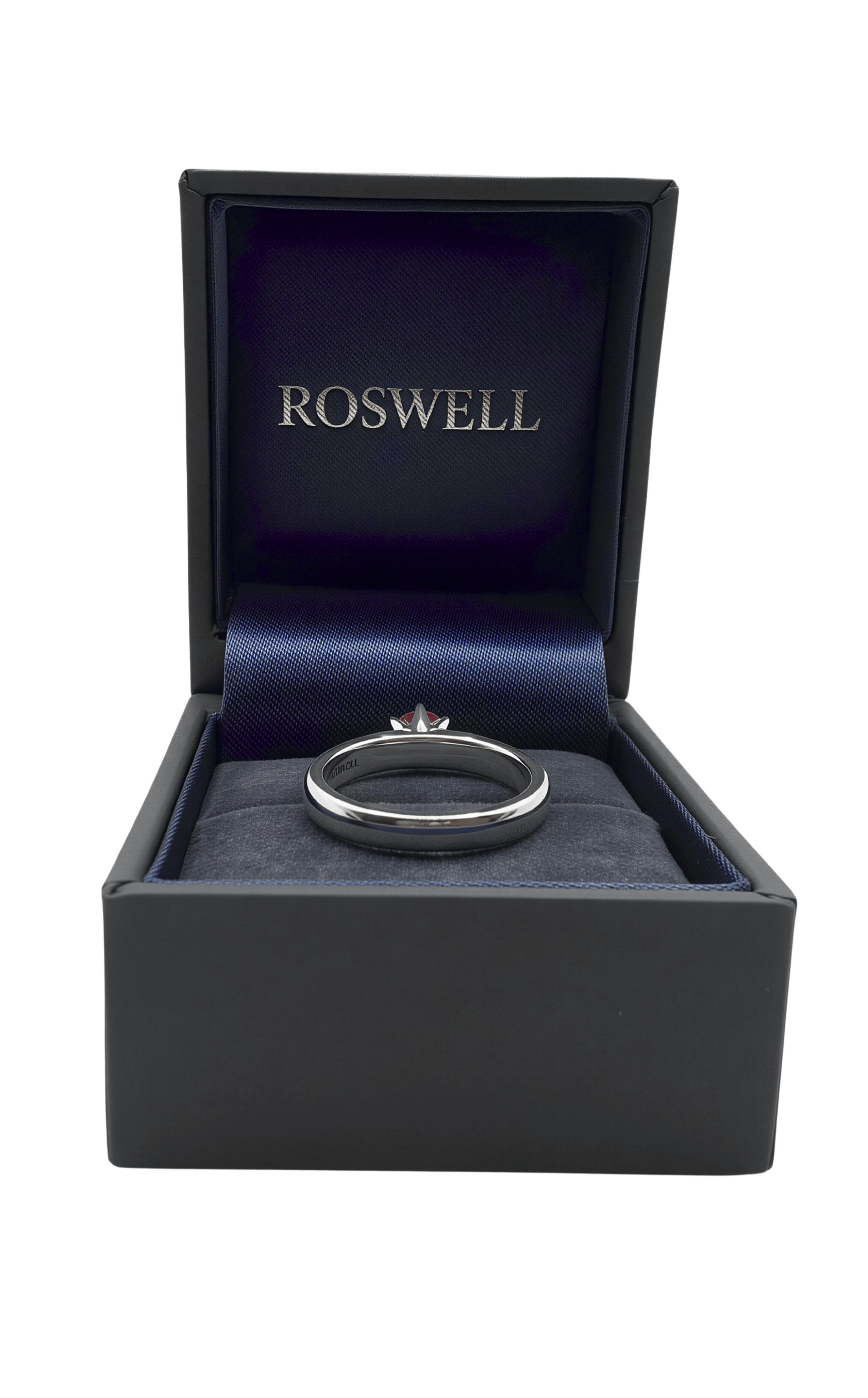 ROSWELL Solitärring 0,50ct Pinker Fancy Diamant Lab Grown IGI Continuum™ Silber - gems4u.eu