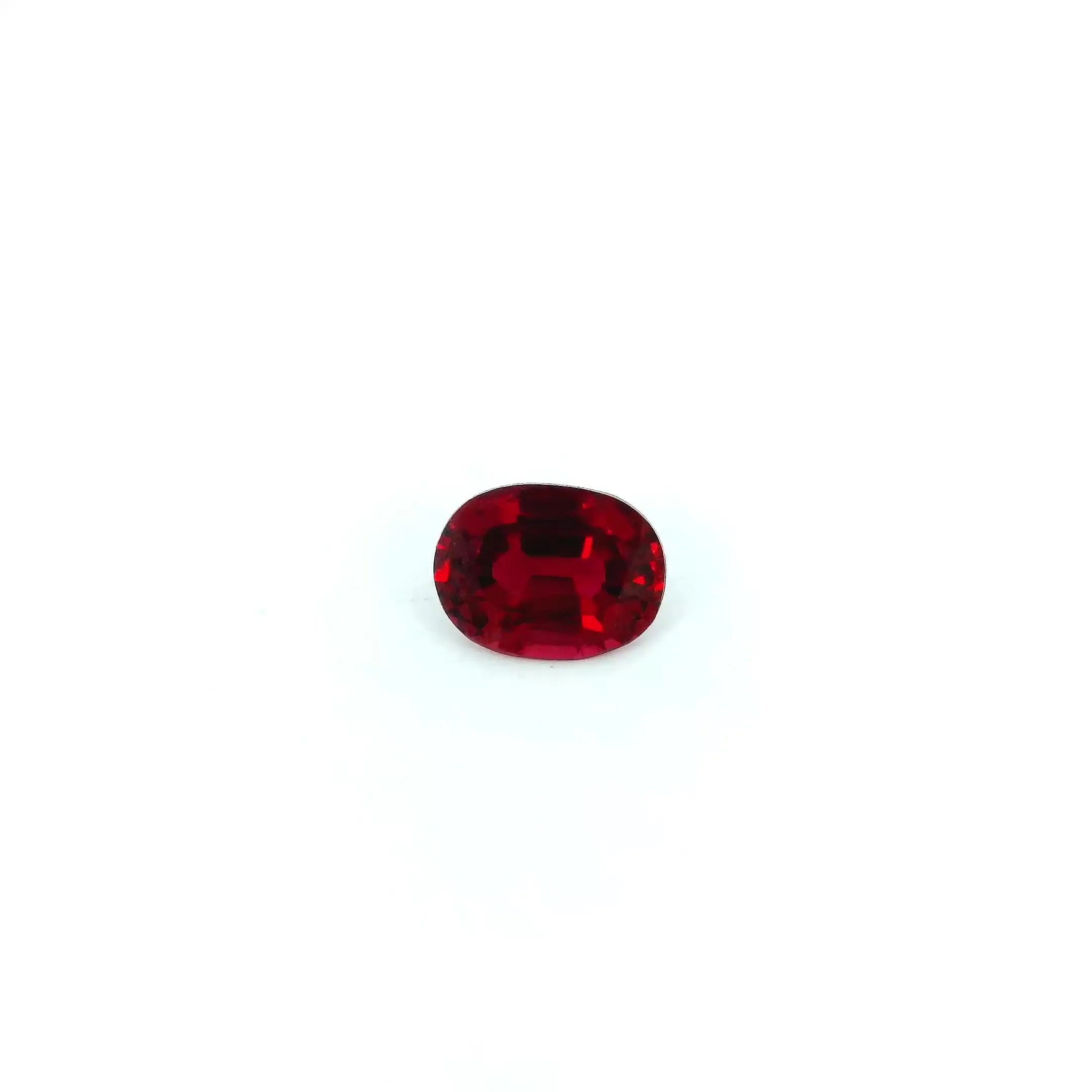 0.50ct Oval Natural Spinel (Colour Red, Clarity Eye Clean, Cut Faceted)