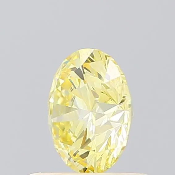 0,71ct IGI Fancy Intense Yellow Diamant, VVS2, Labordiamant, Lab Grown, CVD, HPHT