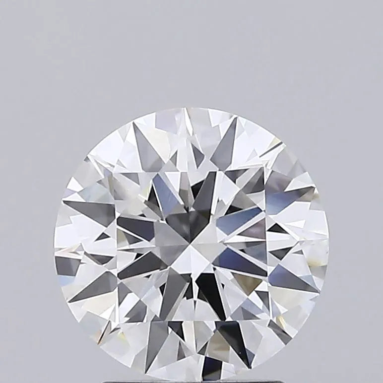 2,08 ct runder, loser, Lab Grown, Labor gezüchteter Diamant (Farbe E, Reinheit VVS2, Schliff-ID, IGI)