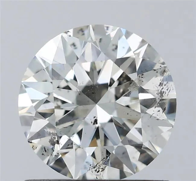 1.00ct Round Natural Diamond (Colour I, Clarity SI2, Cut EX, IGI Certified)