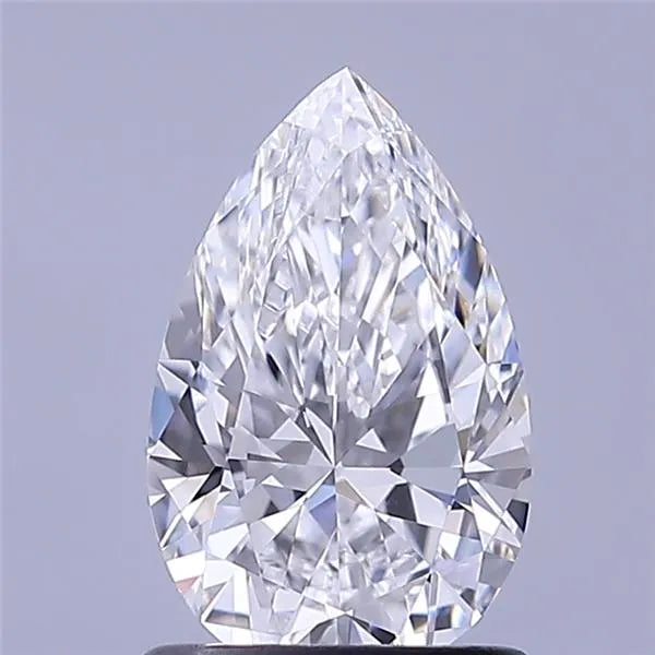 1.01ct Pear Lab Grown Diamond (Colour D, Clarity VVS1, IGI Certified)