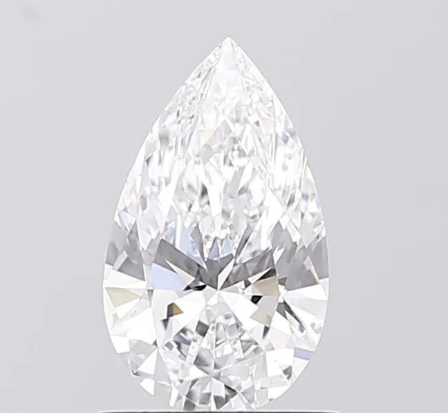 1.01ct Pear Lab Grown Diamond (Colour D, Clarity VVS1, IGI Certified)