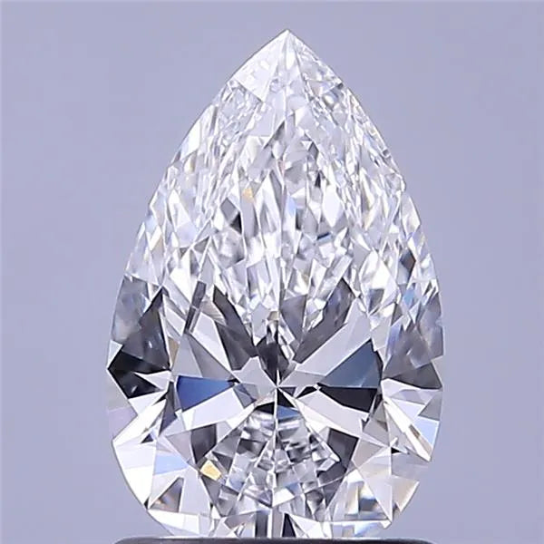 1.01ct Pear Lab Grown Diamond (Colour D, Clarity VVS1, IGI Certified)