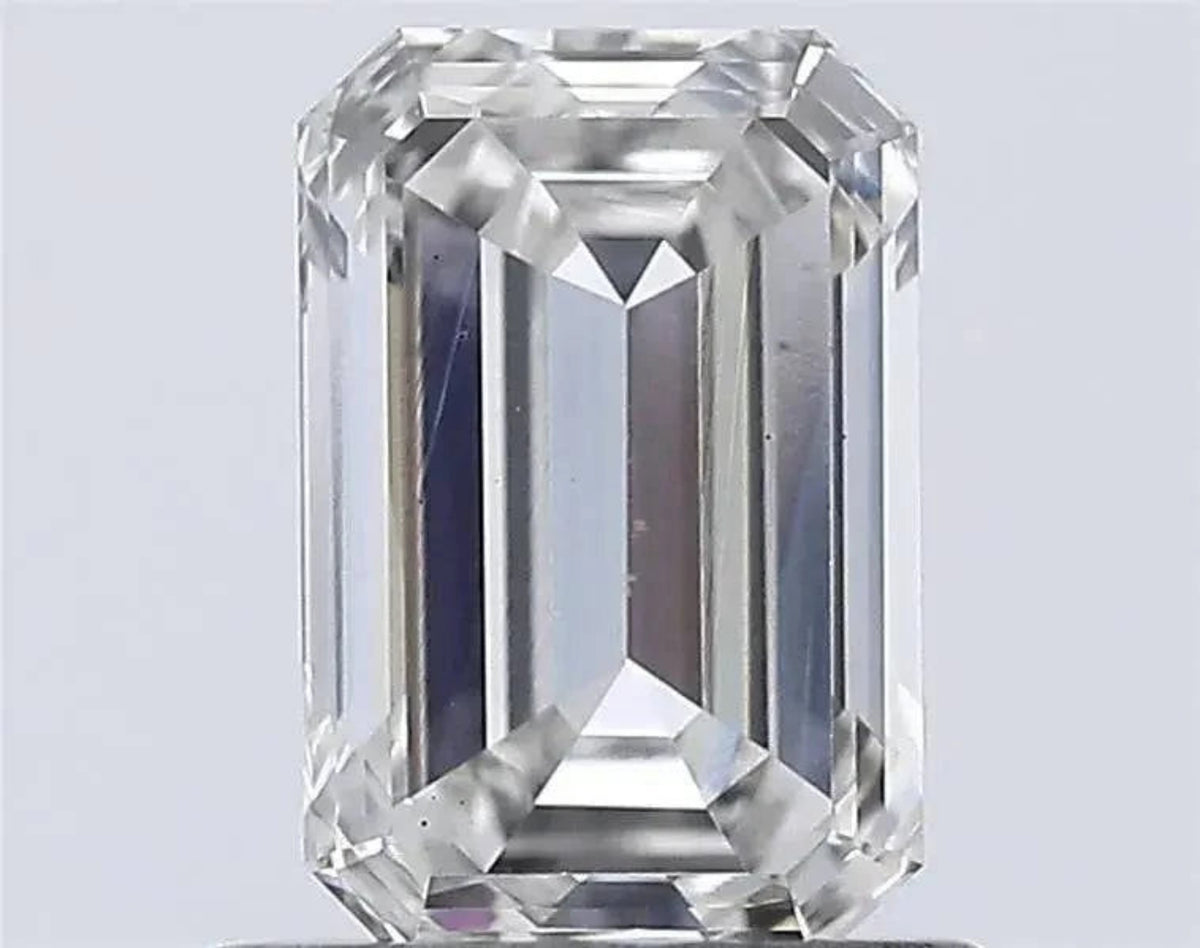0,85ct IGI Smaragd Diamant, G/ VS1, Labordiamant, Lab Grown, Zertifikat, CVD, HPHT - gems4u.eu
