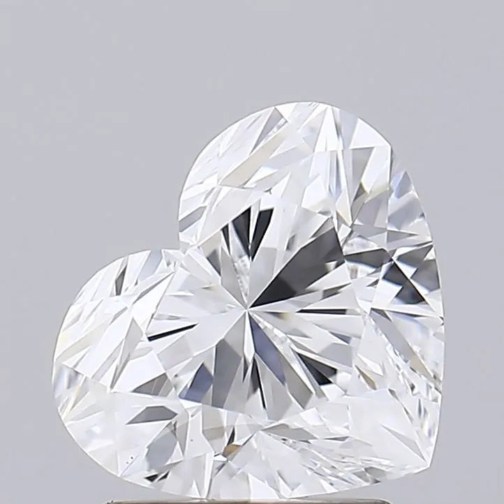 2.01ct IGI Heart Diamond, D/ VVS2, Laboratory Diamond, Lab Grown, Certificate, CVD, HPHT