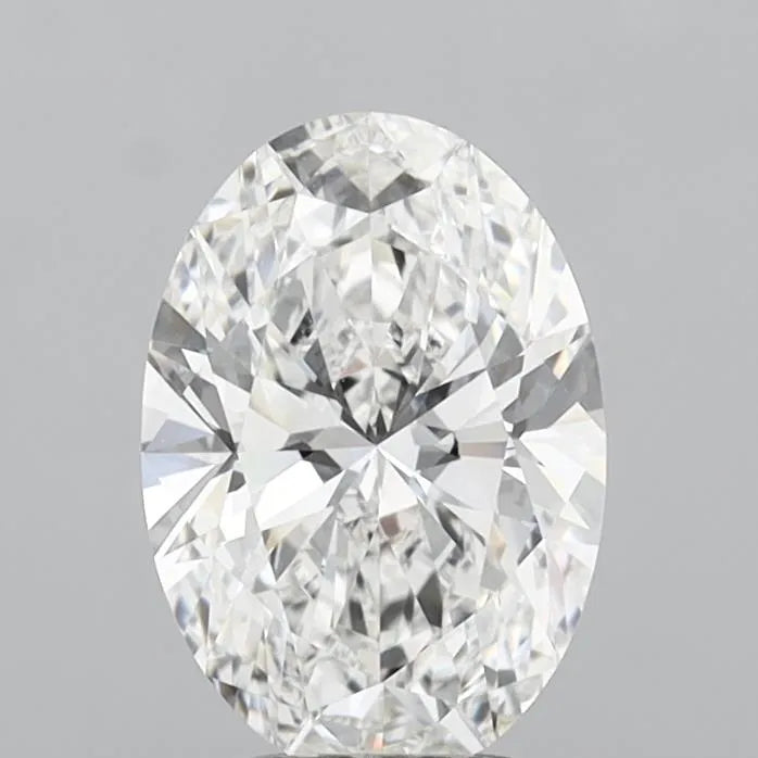3.07ct Oval Lab Grown Diamond (Colour F, Clarity VVS2, IGI Certified)