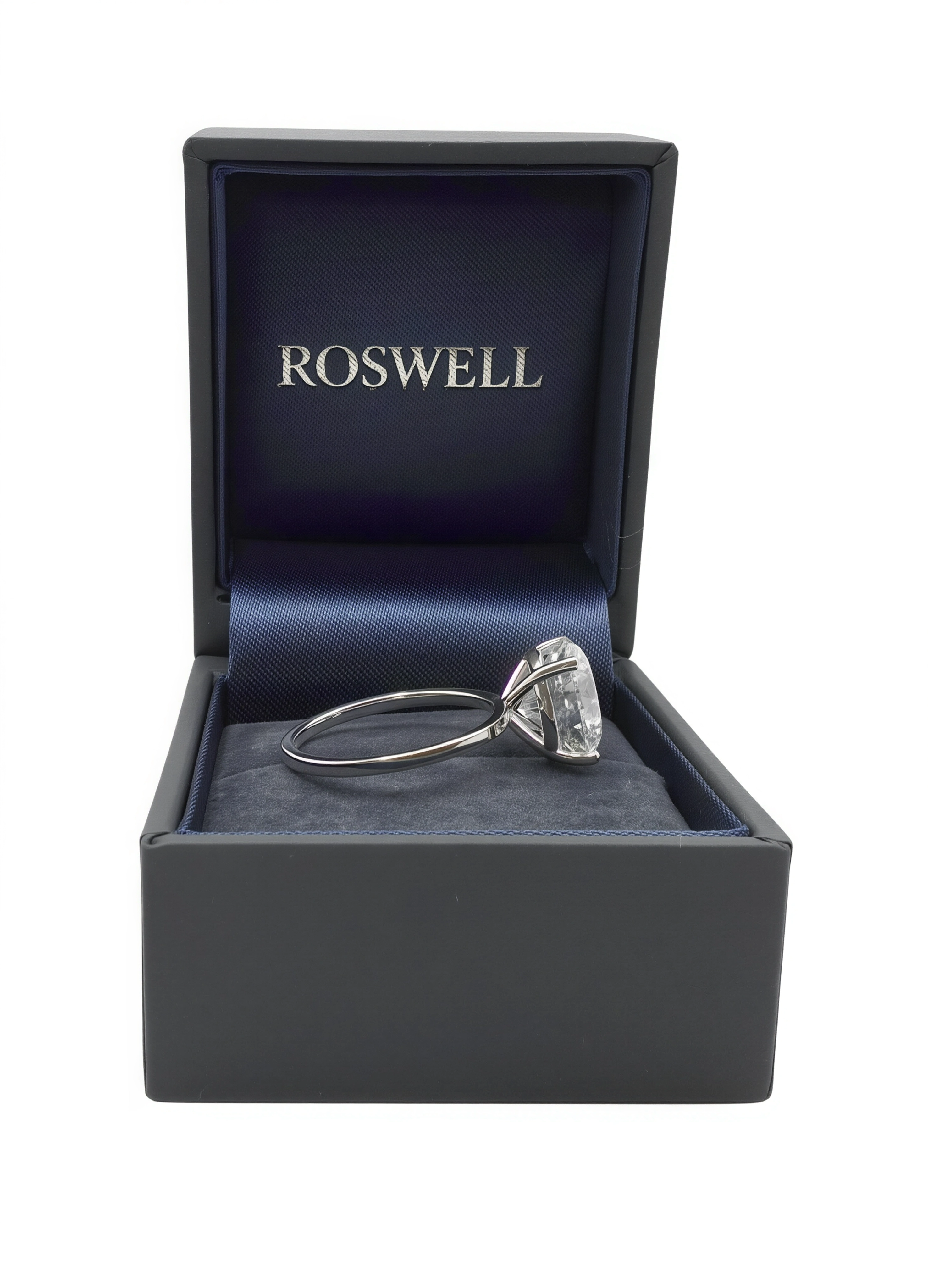 ROSWELL Solitärring 5ct Diamant Lab Grown E/VVS2 IGI Weißgold 14K 585