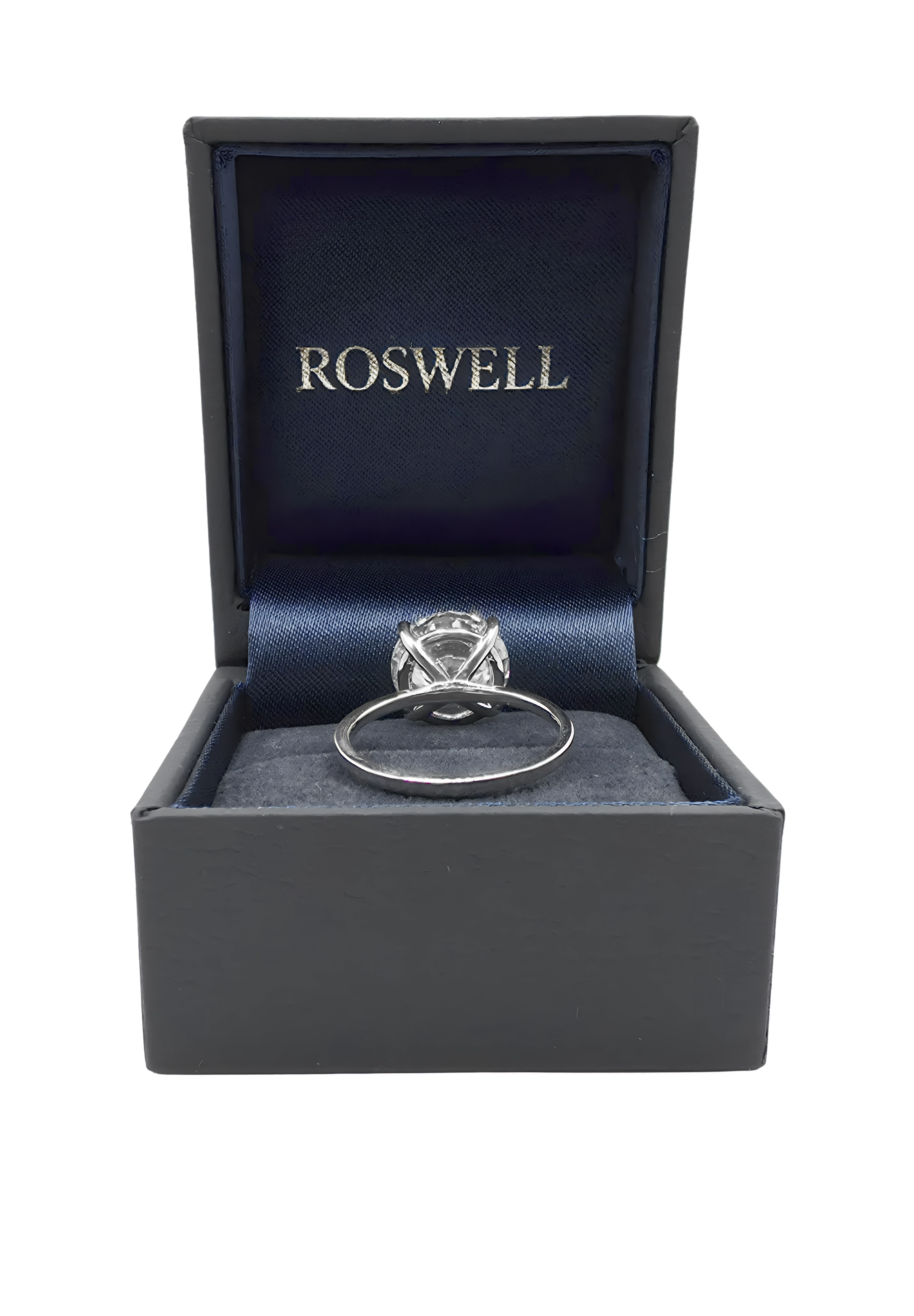 ROSWELL Solitärring 5ct Diamant Lab Grown E/VVS2 IGI Weißgold 14K 585
