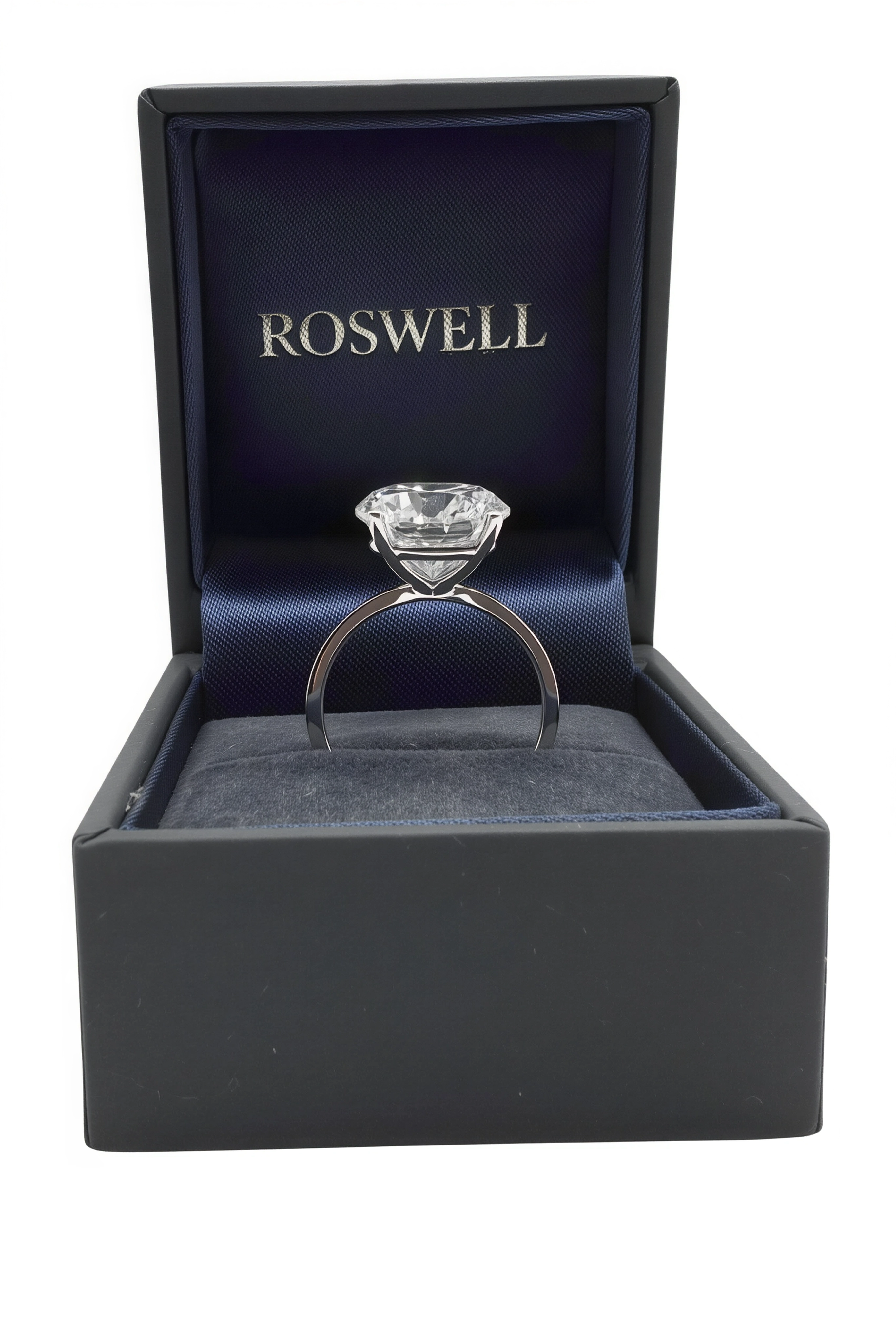ROSWELL Solitärring 6ct Diamant Lab Grown E/VVS2 IGI Weißgold 14K 585